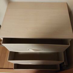 布製チェスト　衣装タンスの画像