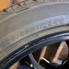 エンケイ　PF01　１７インチ　9 .5j+22　235 45 17の画像