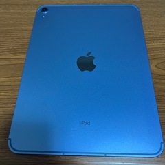 Apple iPad 第10世代 Wi-Fi + Cellular 64GB ブルー の画像