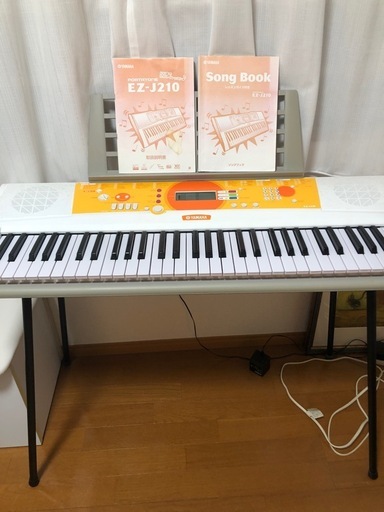 YAMAHA EZ-J210 電子ピアノ・キーボード 光る鍵盤 【送料込み】 YAMAHA EZ-J210 光ガイド キーボード 61鍵盤 - メルカリ