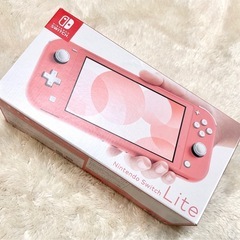 【美品】Nintendo Switch Lite コーラル　ピンク 本体の画像