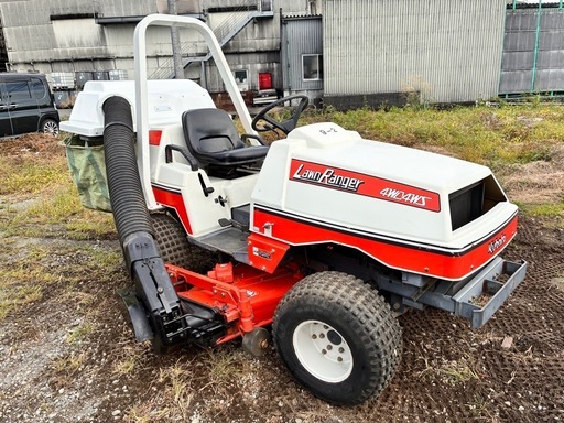 クボタ 大型草刈機/大型芝刈機 ロータリーモア 集草BOX付き ディーゼルエンジン AMX3MA セル付き 実動 静岡県 富士市発 下取り可能 陸送可能