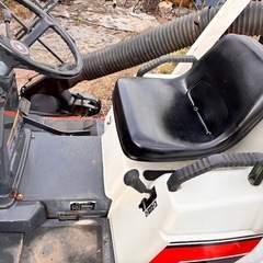 クボタ 大型草刈機/大型芝刈機 ロータリーモア 集草BOX付き ディーゼルエンジン AMX3MA セル付き 実動 静岡県 富士市発 下取り可能 陸送可能の画像