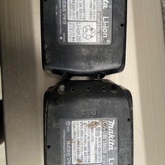 マキタ　18v 6.0アンペア　バッテリーの画像