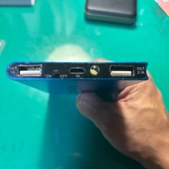 モバイルバッテリー2個の画像