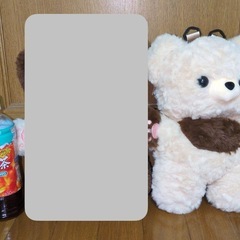 【未使用】くまのリュック　ぬいぐるみ　の画像