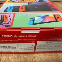 Nintendo Switch 有機ELモデル 本体 ネオンブルー ネオンレッド 新品未開封 の画像