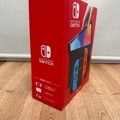 Nintendo Switch 有機ELモデル 本体 ネオンブルー ネオンレッド 新品未開封 の画像