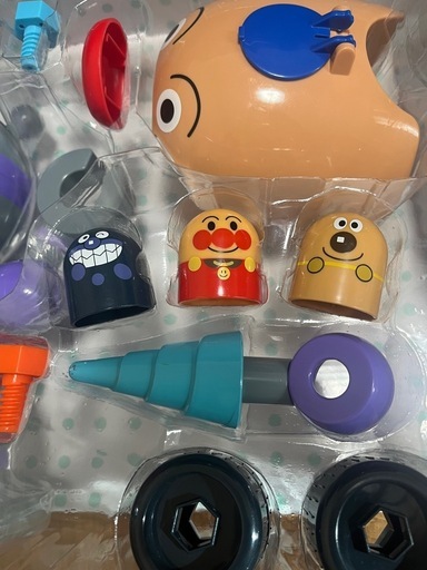 アンパンマン くみたてDIY ねじねじアンパンマンごうとねじねじだだんだんDX