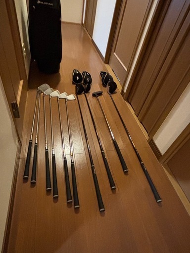 【値下げ交渉ありあり】ORLIMAR(オリマー) ORM-900 メンズ ゴルフ フルセット 【右用】 SR 9型 キャディバッグ付