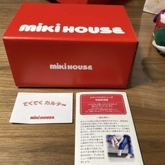 ミキハウス　mikiHOUSE マルチカラー　ベビーシューズ　13cmの画像