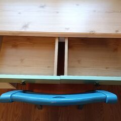 カントリー調　机椅子セット　小学生の学習机にもの画像