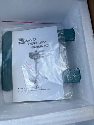 ☆新品 未使用品 三邦 上下板式足踏みシーラー FR-DD400 2020年購入 100V 厨房☆