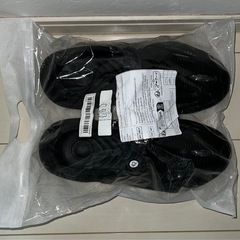 ブラックメッシュクロッグサンダル　26.5cmの画像