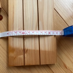DIY　檜　ひのき　フローリング用　材木　40センチ位を6枚の画像