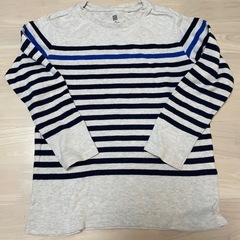 UNIQLOキッズ長袖4枚セット120〜130の画像