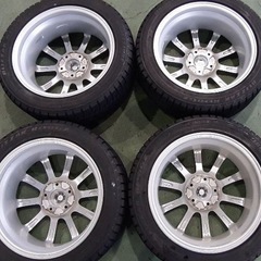 レヴォーグVM4型 冬用スタッドレスタイヤ&ホイール(215/50 R17)+油圧ジャッキの画像