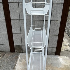 スリム　スチールラックの画像