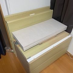 ベッドフレーム（シングル）の画像