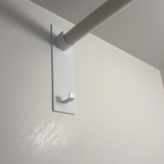 tower マグネット物干し竿ホルダーと物干し竿セットの画像