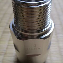 ☆　日立金属 HITACHI プッシュインパクト継手接続要領20A24W WF 都市ガス用◆5個セット・ひょうたん印の画像