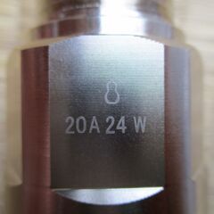 ☆　日立金属 HITACHI プッシュインパクト継手接続要領20A24W WF 都市ガス用◆5個セット・ひょうたん印の画像