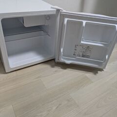 一人用冷蔵庫　2024年購入　無料譲渡の画像