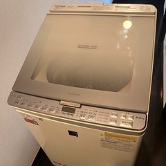 SHARP 洗濯・乾燥機 (ES-PX8C)洗8kg乾4.5kgの画像