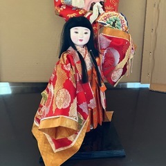 羽子板、人形セットの画像