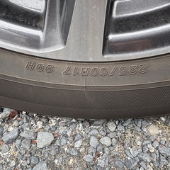 ヴェルファイア　ホイールタイヤ付き　４本の画像