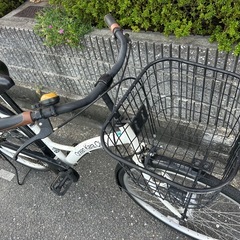 26インチ 自転車 シティサイクル ママチャリ 程度よさめの中古 現状品 選挙割の画像