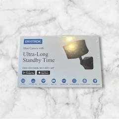 【新品未使用】小型カメラ 4K 高画質 防犯 暗視 WiFi長時間録画 最大90日待機 スマホの画像