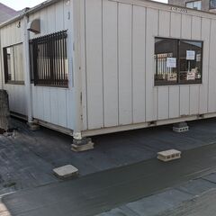 4坪中古ユニットハウス3連棟エアコン付(2台）の画像