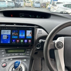 H22年プリウス　13万キロ　大仮面ナビ　車検2年付き税金込み45万の画像