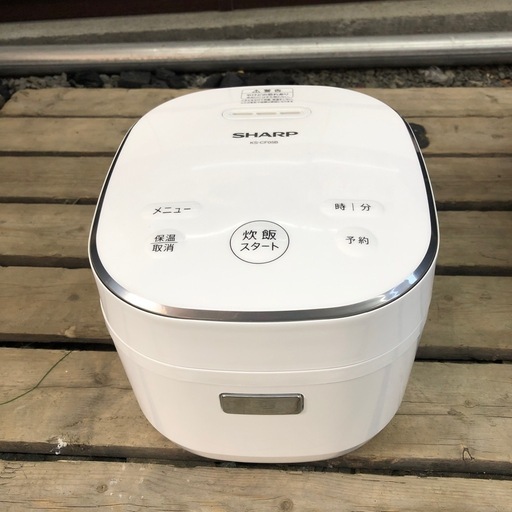 極美品 2024年製 SHARP シャープ KS-CF05D-B炊飯器 3合炊き KS-CF05D | 炊飯器：シャープ