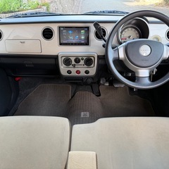 スズキ ラパン フルセグナビ Bluetooth ETC 前後ドラレコ HE21Sの画像