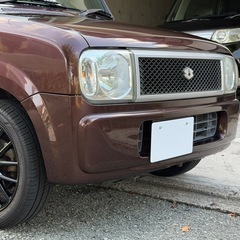 スズキ ラパン フルセグナビ Bluetooth ETC 前後ドラレコ HE21Sの画像
