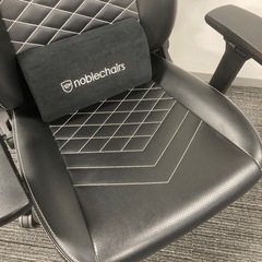 ゲーミングチェア noblechairs ICON ホワイトの画像