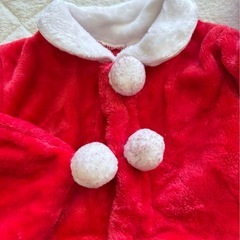 ベビー　サンタクロース　ロンパースの画像