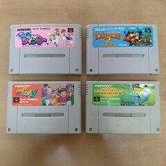 スーパーファミコン用ゲームソフト６本の画像