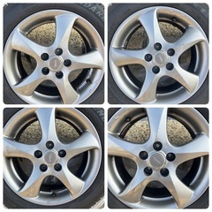 スタッドレスホイールセット　バリ溝　185/60R15 2023年製の画像