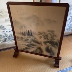 虎の衝立の画像