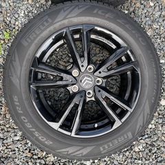 スタッドレスタイヤ4本　ピレリ アイスゼロアシンメトリコ 205/60R16 PCD108ホイール付きの画像