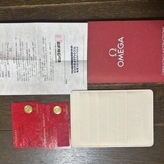 OMEGA木製腕時計ケースの画像