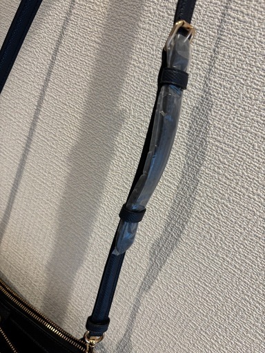 coach バッグ　紺色