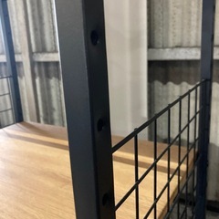M36　ラック　一人暮らし　電化製品　物置　社会人　炊飯器　電子レンジ　家具　ブラックの画像
