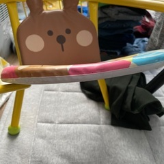 パイプ椅子　幼児用の画像
