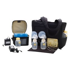 Medela 電動搾乳機トートタイプ （搾乳ブラ+母乳保存バッグ等）の画像
