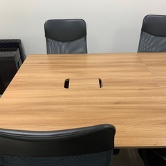 ダイニングテーブル／学習机／オフィスデスクの画像
