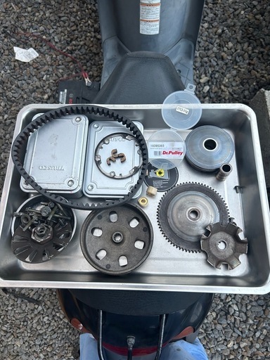 廃車 下取り 無料 処分 買取 回収 可 OK 整備　平地最高約67㌔ レッツ4 ドクタープーリー・バッテリー・エアクリエレメント新品